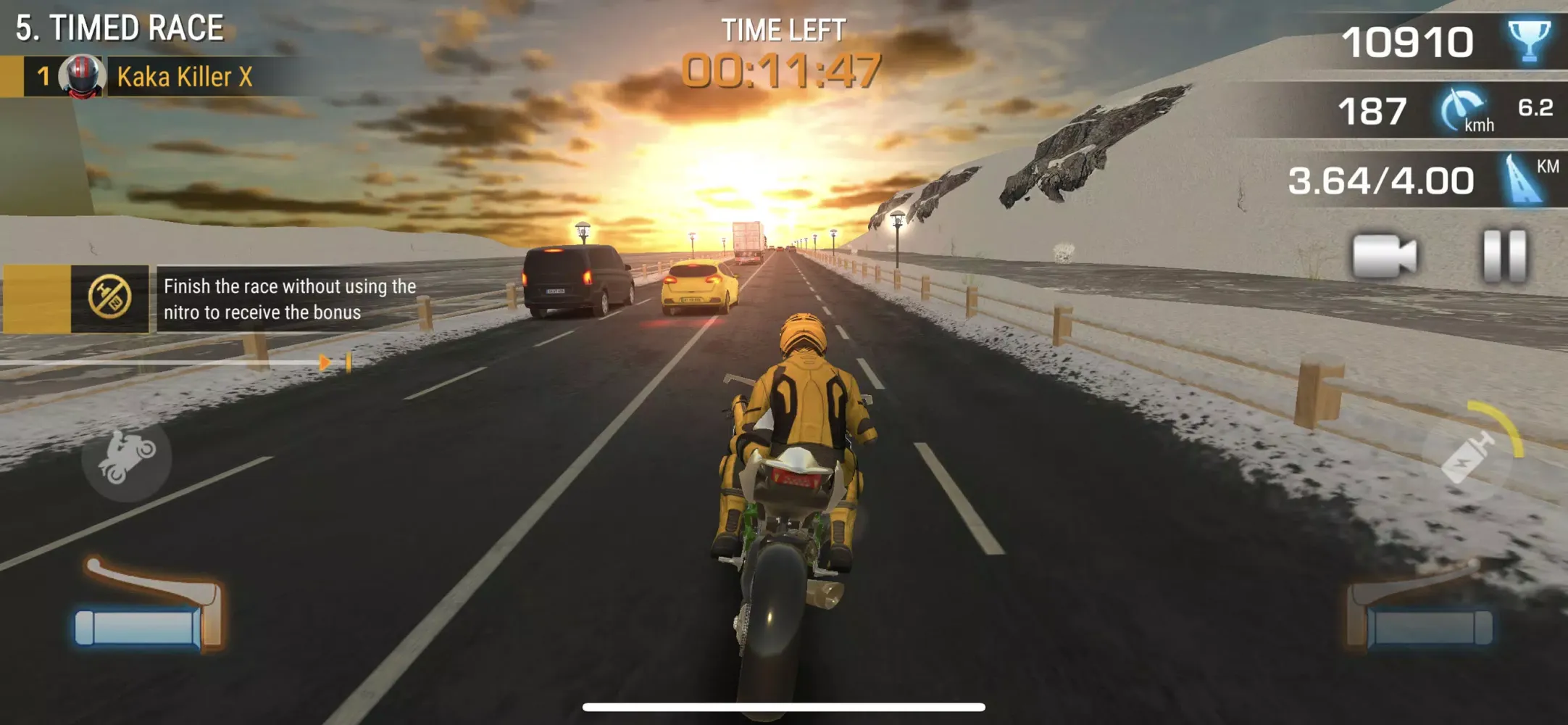 Captures d'écran de Traffic Moto Rider