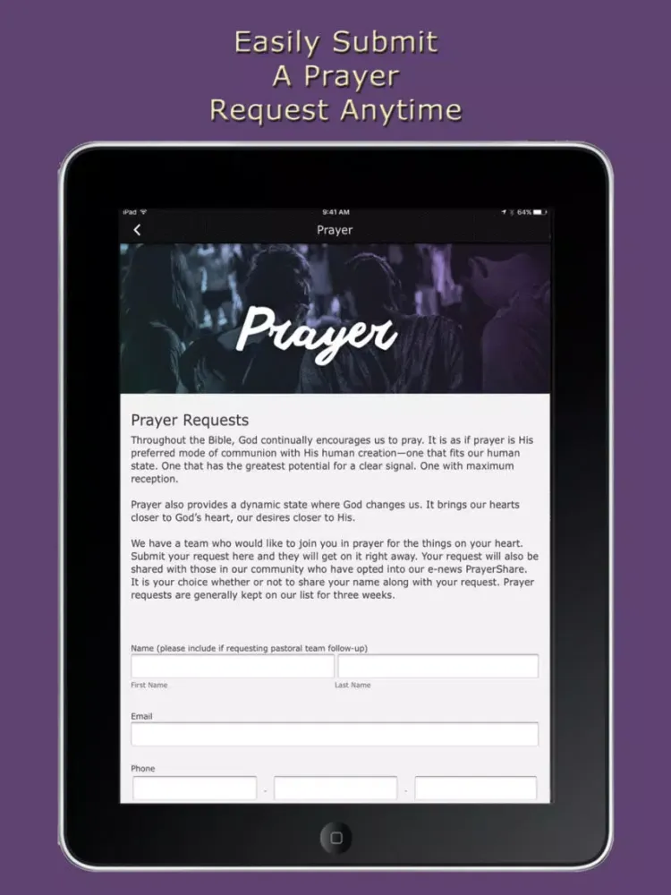 Tangkapan skrin Rockpointe iPad 