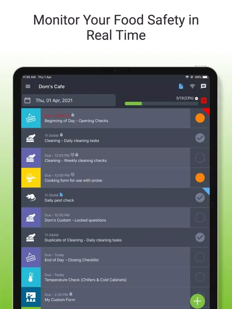 Safe Food Pro iPad  Screenshots