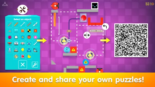 Heart Box: physics puzzle game Ekran Görüntüleri