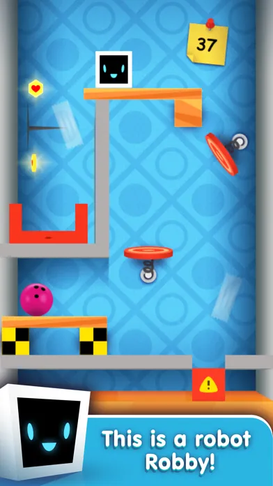 Captures d'écran de Heart Box - logic physics game