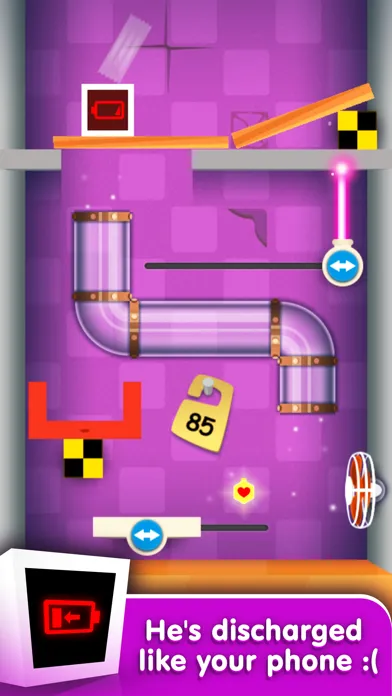 Captures d'écran de Heart Box - logic physics game