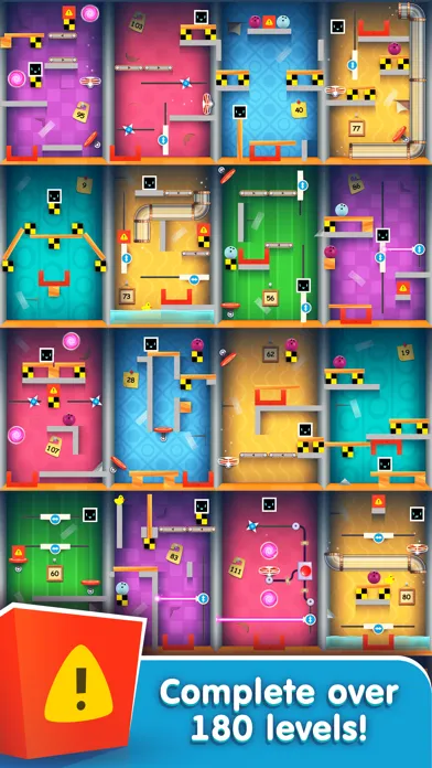 Captures d'écran de Heart Box - logic physics game
