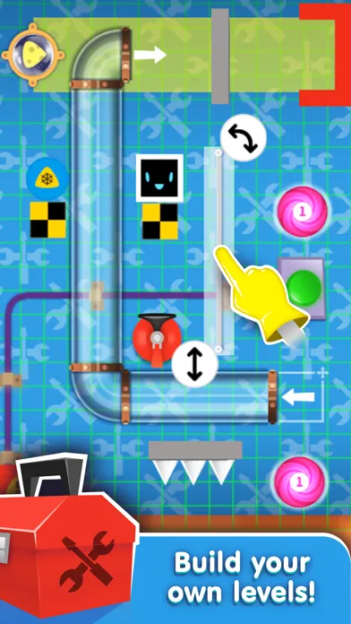 Captures d'écran de Heart Box - logic physics game