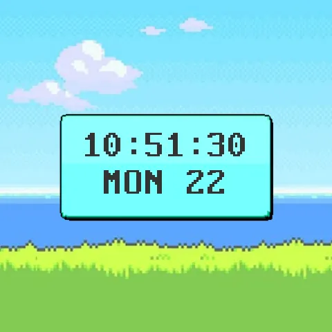 تصاویر 8 Bit Watch Face