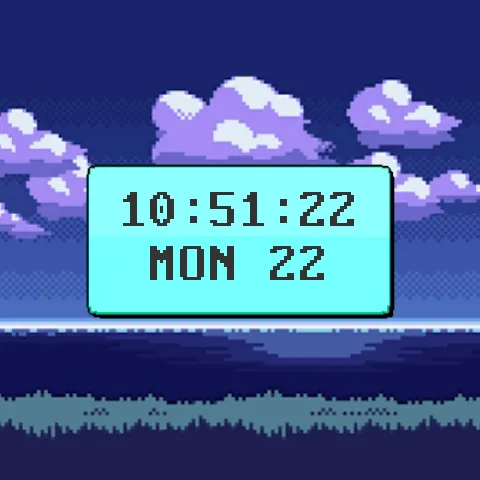 تصاویر 8 Bit Watch Face