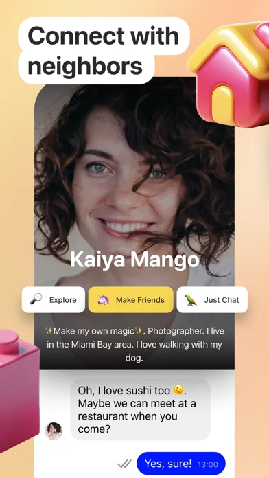 Capturas de pantalla de Kiki: Local Chat & People Near