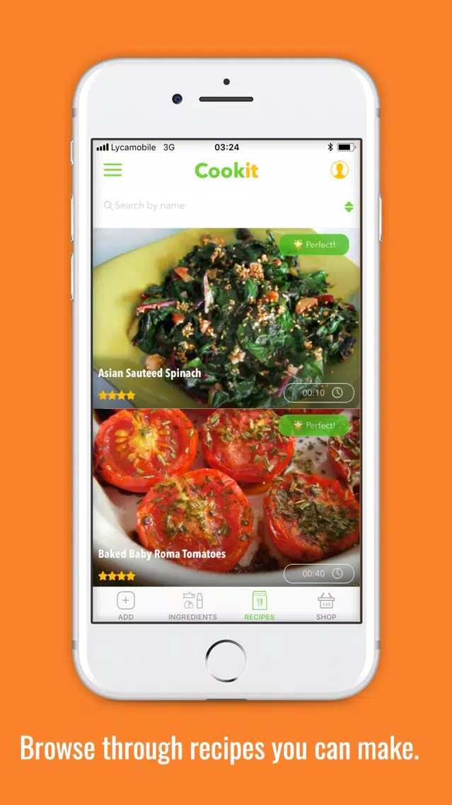Scoodit Ingredients to Recipes スクリーンショット