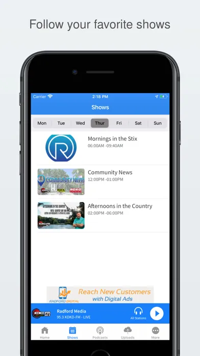Radford Media স্ক্রিনশট