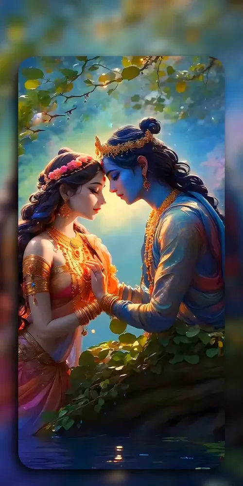 Lord Krishna AI Wallpaper 4K Screenshots