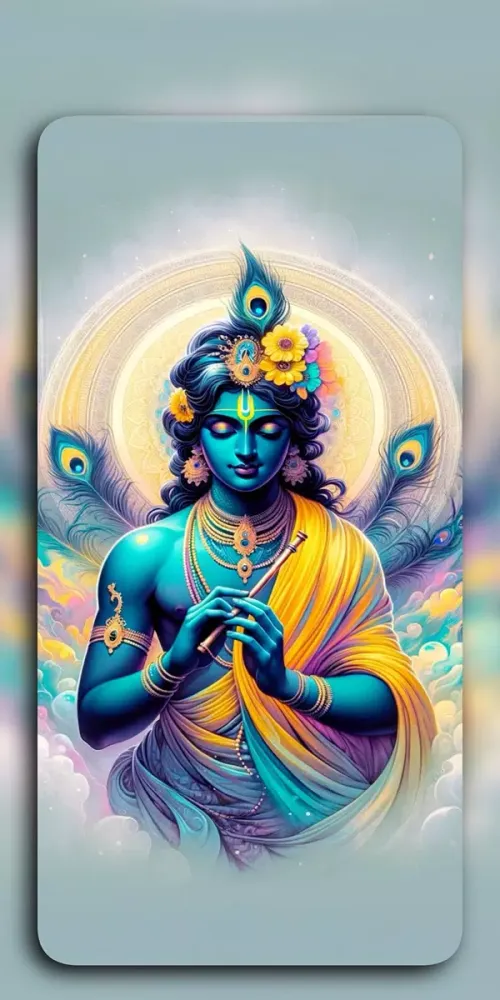 Lord Krishna AI Wallpaper 4K Screenshots