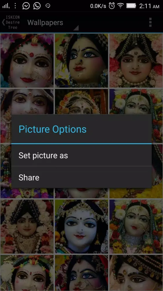 ภาพหน้าจอของ Srimati Radharani Wallpapers