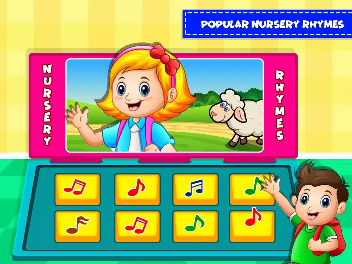 Baby Computer - Rhymes iPad  스크린샷