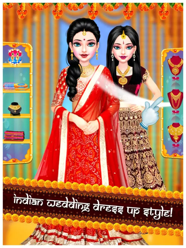 Скриншоты Indian Wedding Salon - Game iPad 