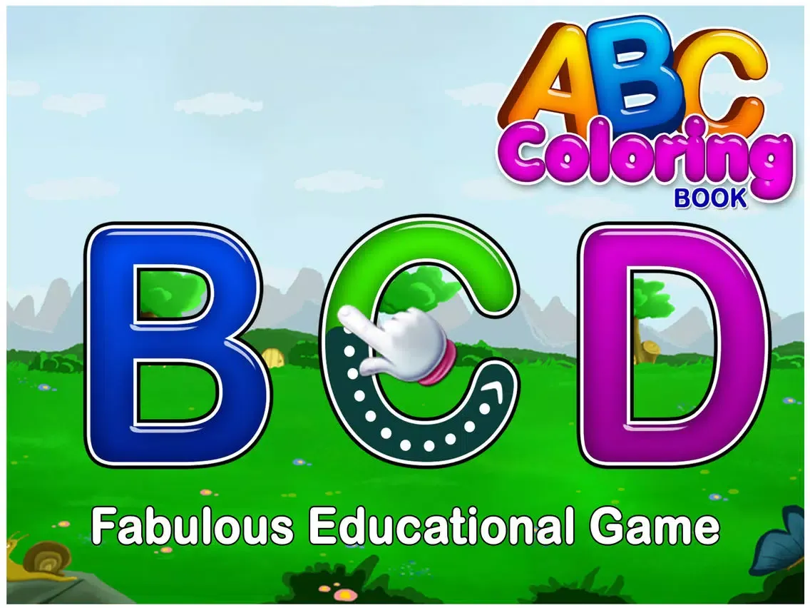 ABC Coloring Book - Drawing pad iPad  Ekran Görüntüleri