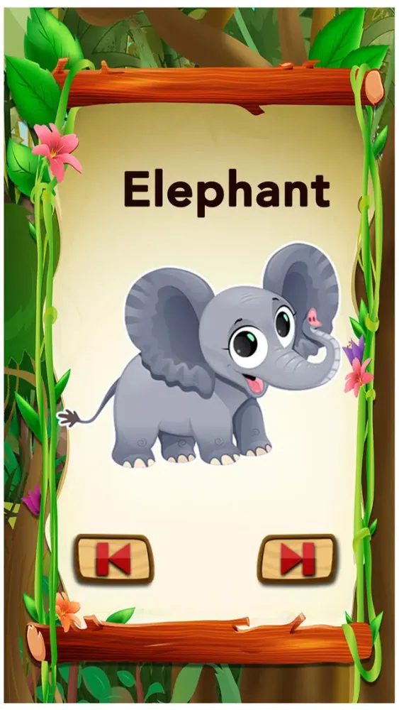 Animal Flashcard For Kids - Free Game For Toddlers स्क्रीनशॉट