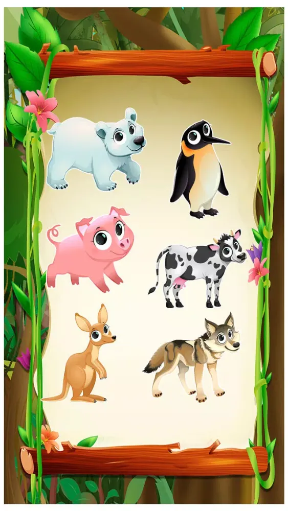 Animal Flashcard For Kids - Free Game For Toddlers स्क्रीनशॉट