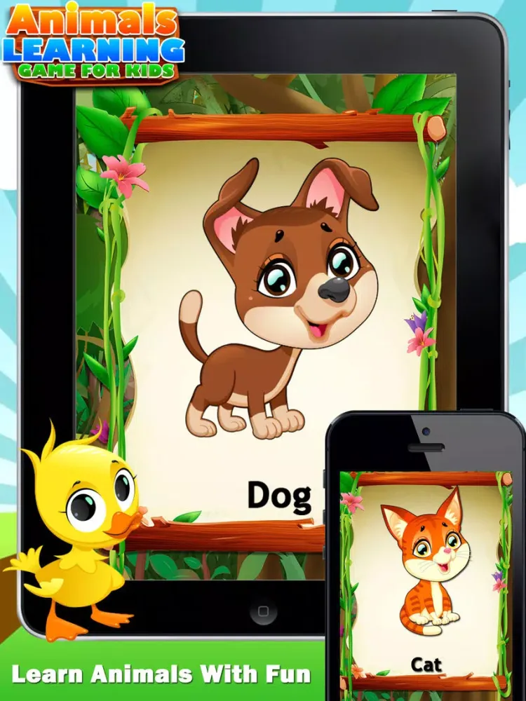 Animals Learning Game For kids iPad  স্ক্রিনশট