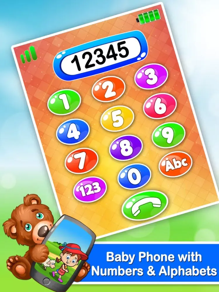 Captures d'écran de Baby Phone - Nursery Rhymes For Toddlers iPad 