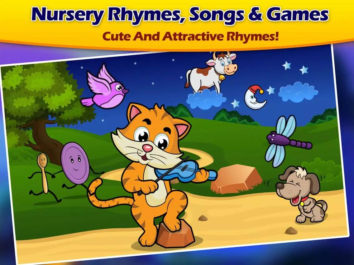 Cute Nursery Rhymes iPad  Screenshots