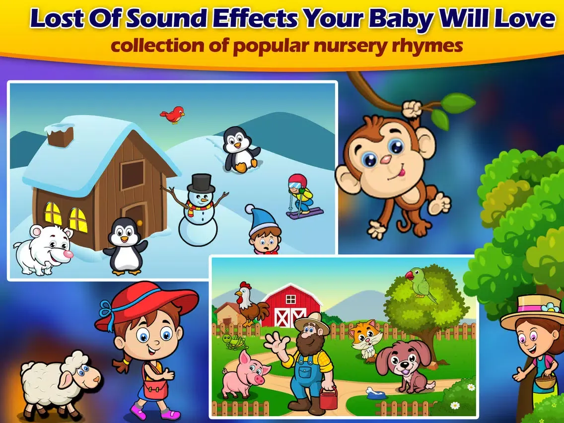 Cute Nursery Rhymes iPad  Screenshots