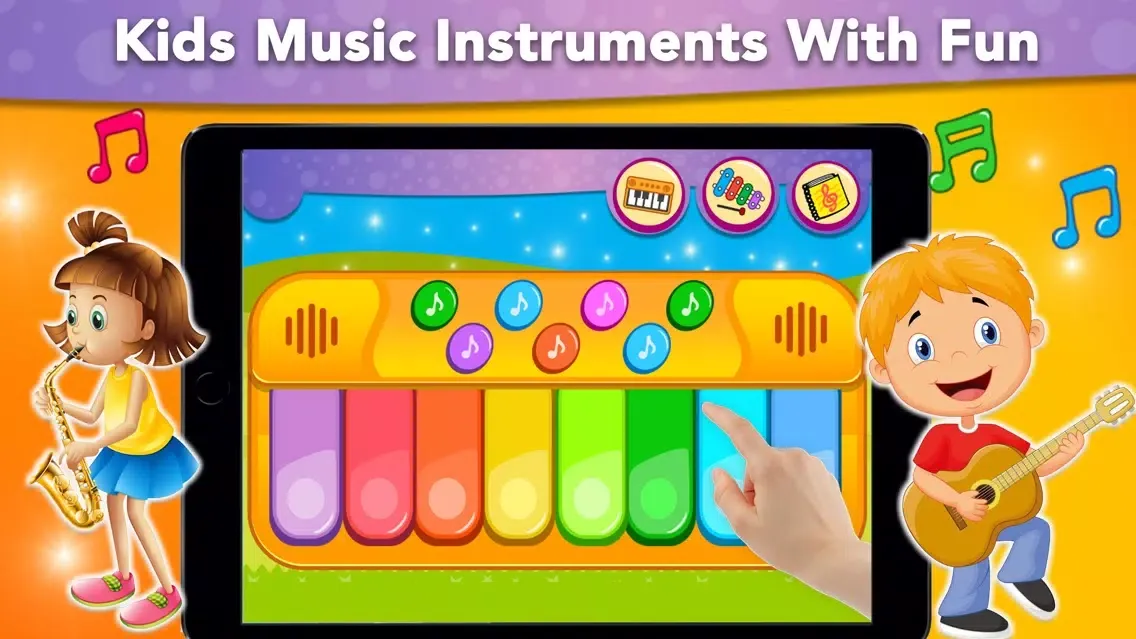 تصاویر Kids Music Instruments With Rhymes - Fun For Kids