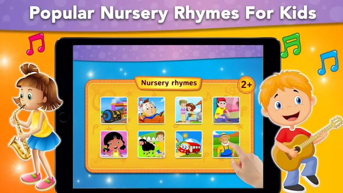تصاویر Kids Music Instruments With Rhymes - Fun For Kids