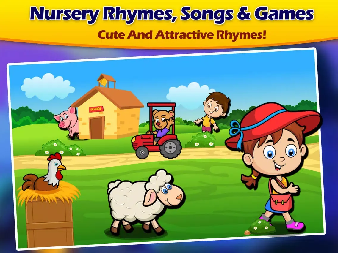 Top Nursery Rhymes - Baby Game For Kids & Toddlers iPad  スクリーンショット