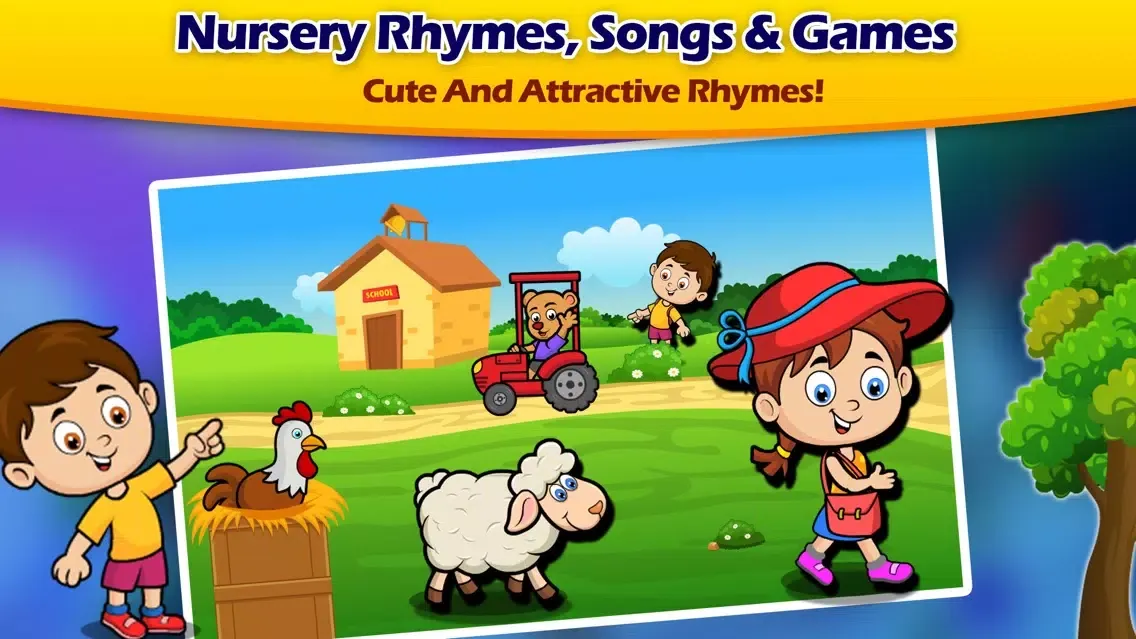 Top Nursery Rhymes - Baby Game For Kids & Toddlers スクリーンショット
