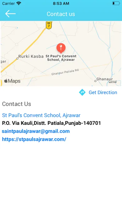 St. Paul's Convent Ajrawar 스크린샷