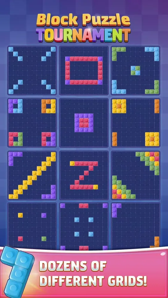 Zrzuty ekranu Block Puzzle Tournament
