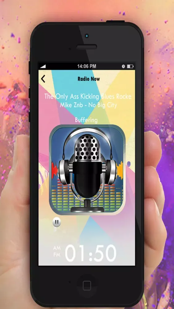 Ảnh chụp màn hình của Radio Blaster