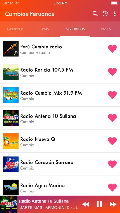 Cumbias Peruanas Radio سکرین شاٹس
