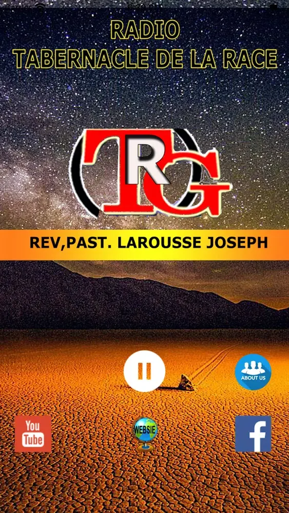 Tangkapan skrin Radio tabernacle de la Grace