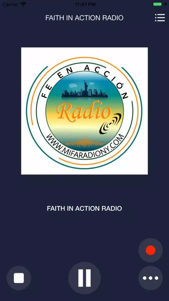 FE EN ACCION RADIO スクリーンショット