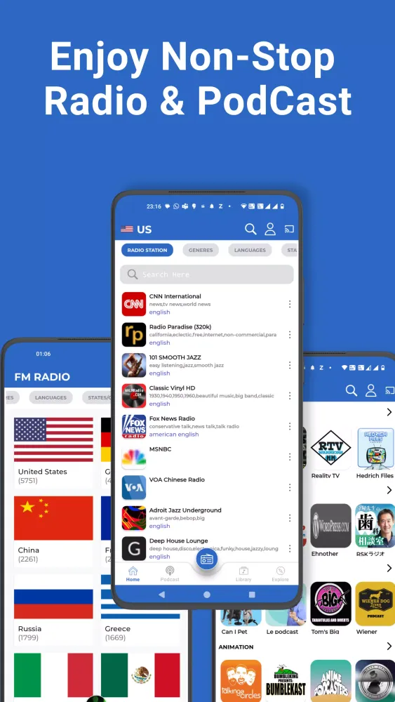 تصاویر FM Radio: AM, FM, Local Radio