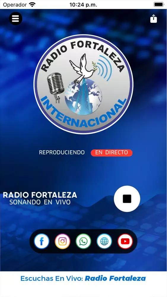 ภาพหน้าจอของ Radio Fortaleza