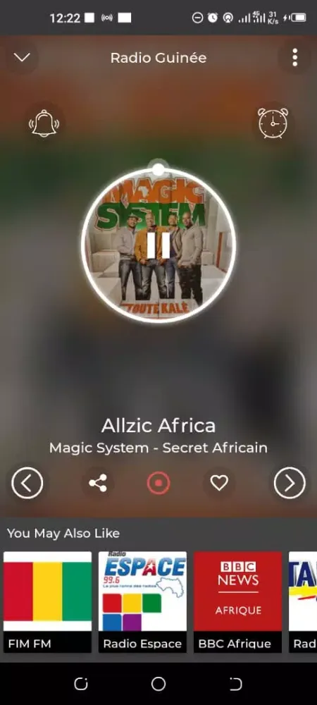 Capturas de pantalla de Guinea Radios