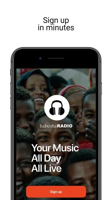 ภาพหน้าจอของ Habesha Radio - Music 24/7