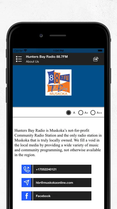Capturas de pantalla de Hunters Bay Radio 88.7FM