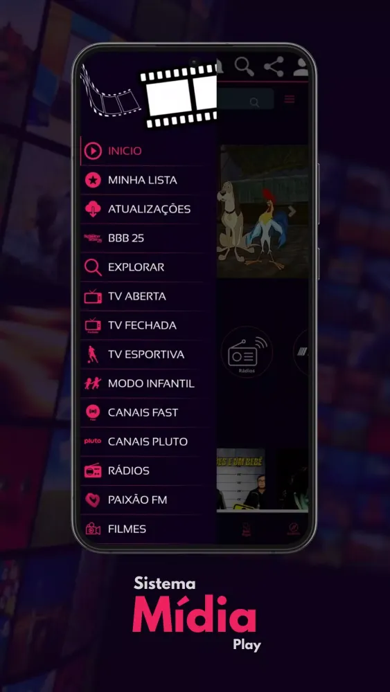 Sistema Midia Play Screenshots