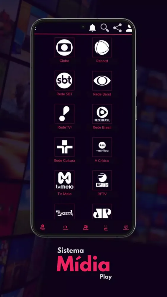 Sistema Midia Play Screenshots