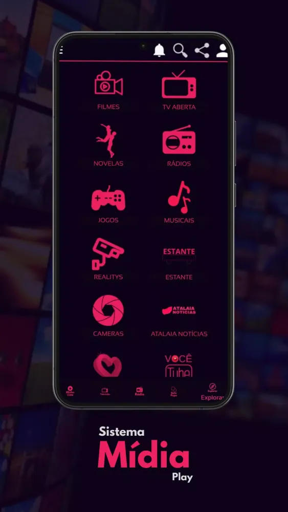 Sistema Midia Play Screenshots
