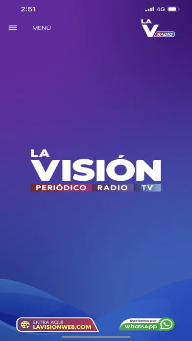 Capturas de pantalla de La Vision Radio