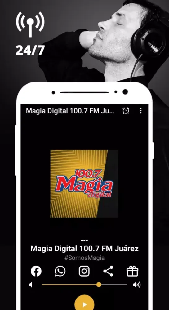Magia Digital 100.7 FM Juárez Screenshots