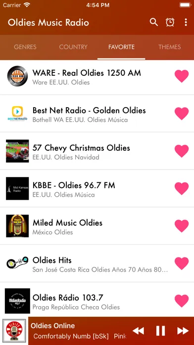 Oldies Music Radio Station Screenshots
