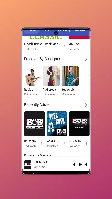 Bob Radio - die RADIO BOB!应用截图