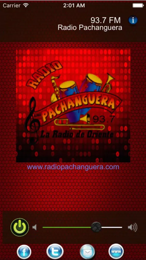 Radio Pachanguera 93.7 FM Ekran Görüntüleri
