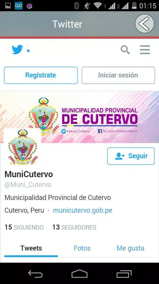Radio Municipal Cutervo應用截圖