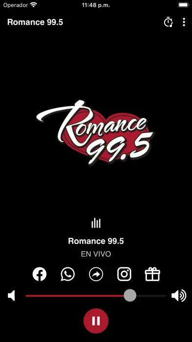 ภาพหน้าจอของ Romance 99.5